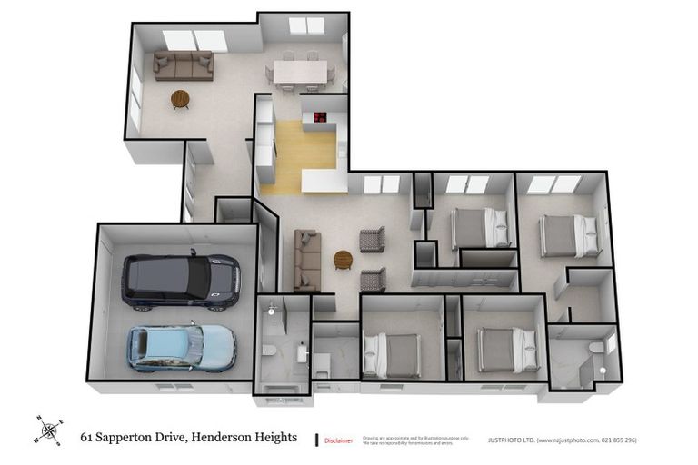 Photo of property in 61 Sapperton Drive, Henderson, Auckland, 0612