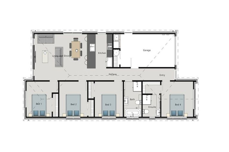 Photo of property in 63 Rorotu Avenue, Karaka, 2113