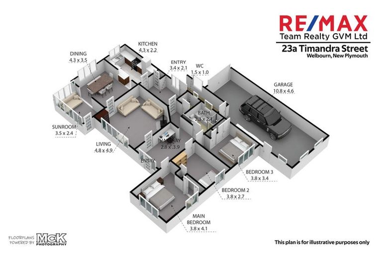 Photo of property in 23a Timandra Street, Welbourn, New Plymouth, 4312