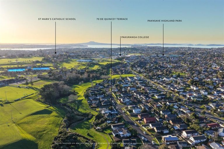 Photo of property in 70 De Quincey Terrace, Highland Park, Auckland, 2010