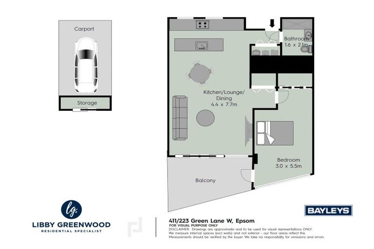 Photo of property in 411/223b Green Lane West, Epsom, Auckland, 1051