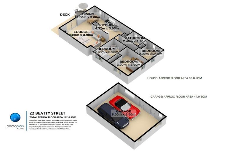 Photo of property in 22 Beatty Street, Melville, Hamilton, 3206