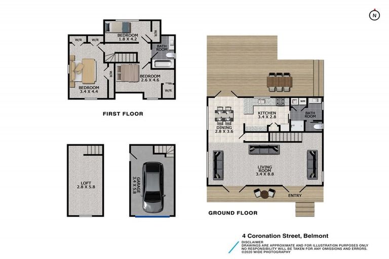 Photo of property in 2/4 Coronation Street, Belmont, Auckland, 0622