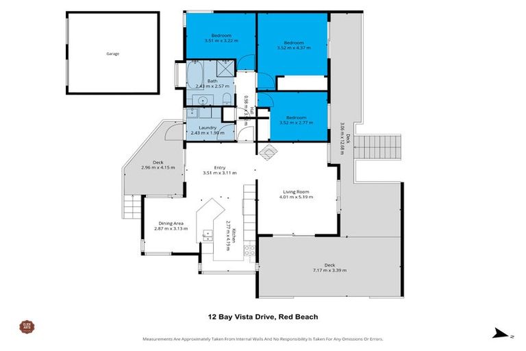 Photo of property in 12 Bay Vista Drive, Red Beach, 0932