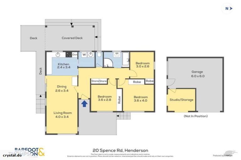 Photo of property in 20 Spence Road, Henderson, Auckland, 0612