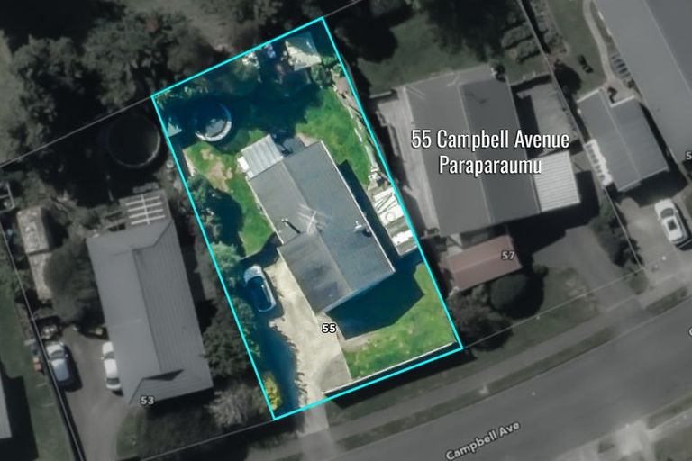 Photo of property in 55 Campbell Avenue, Paraparaumu, 5032