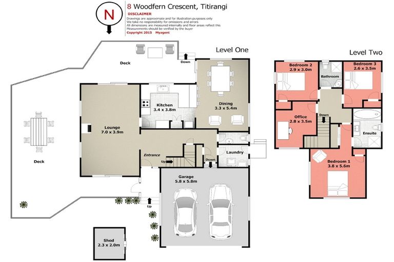 Photo of property in 8 Woodfern Crescent, Titirangi, Auckland, 0604