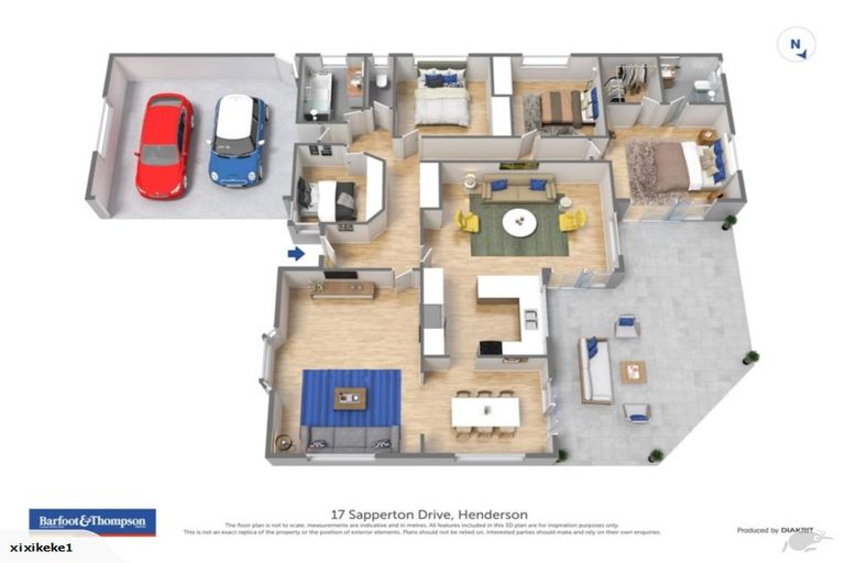 Photo of property in 17 Sapperton Drive, Henderson, Auckland, 0612