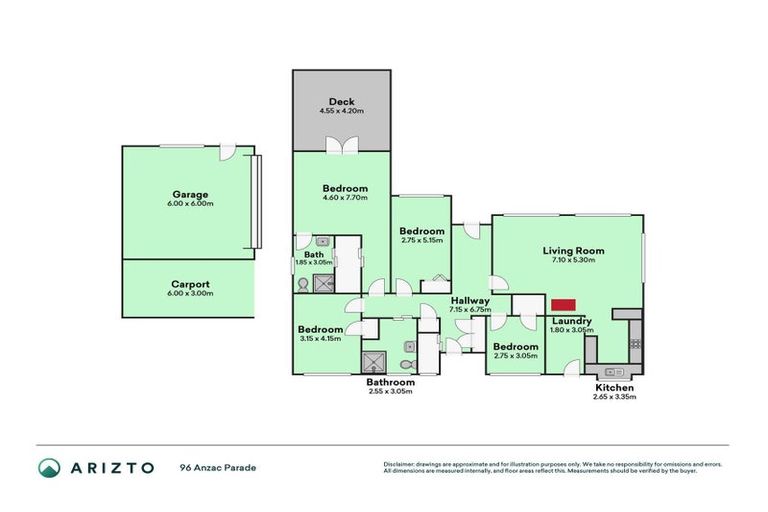 Photo of property in 96 Anzac Parade, Whanganui East, Whanganui, 4500