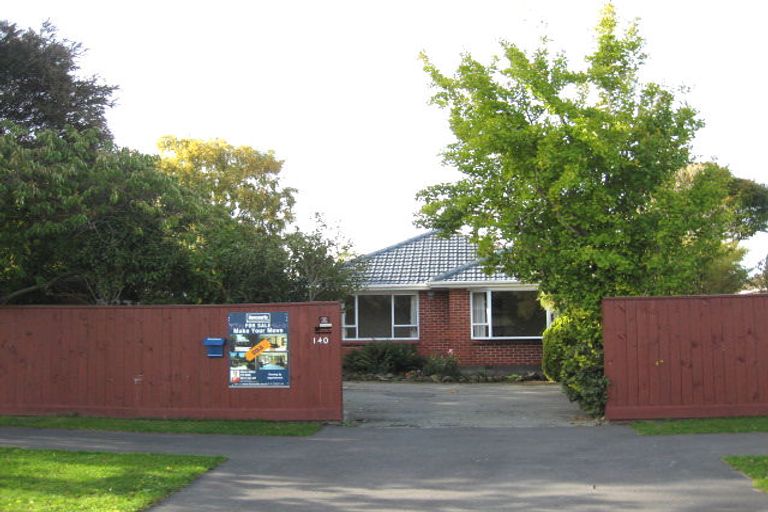 Photo of property in 140 Hamilton Avenue, Ilam, Christchurch, 8041