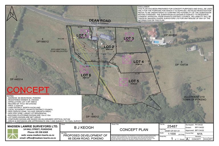 Photo of property in 66 Dean Road, Pokeno, 2471