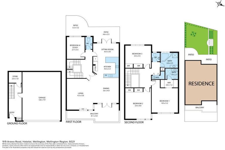 Photo of property in Mt Carmel Mews, 11/9 Arawa Road, Hataitai, Wellington, 6021