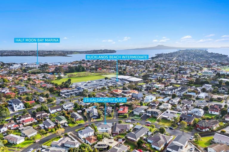 Photo of property in 23 Galsworthy Place, Bucklands Beach, Auckland, 2014