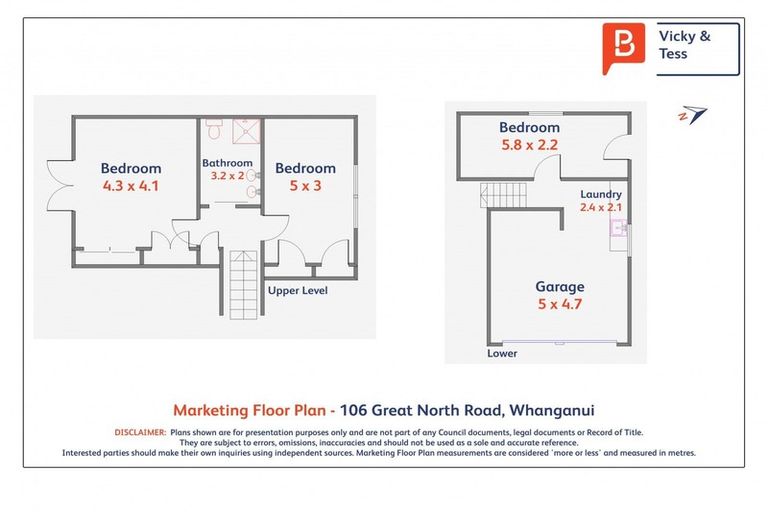 Photo of property in 106 Great North Road, Saint Johns Hill, Whanganui, 4500