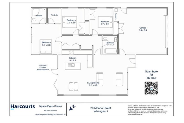 Photo of property in 20 Moana Street, Whanganui East, Whanganui, 4500