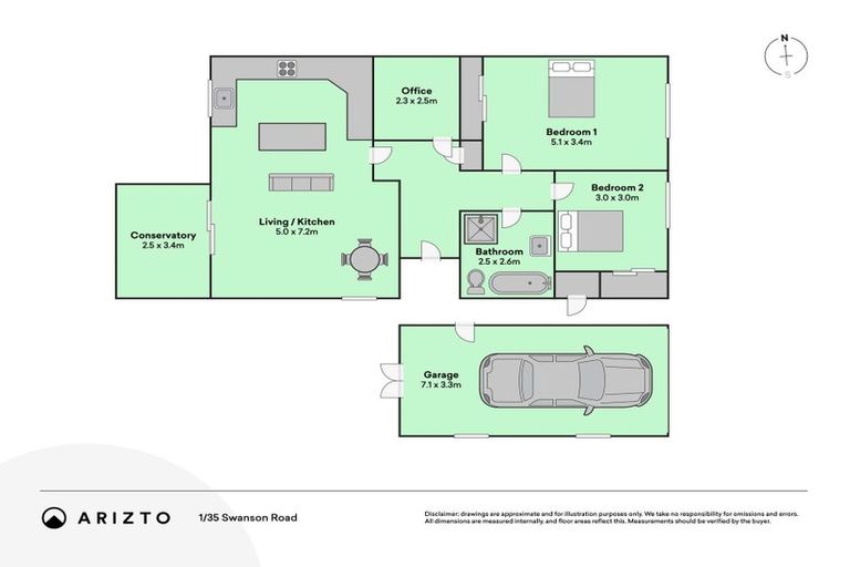 Photo of property in 1/35 Swanson Road, Henderson, Auckland, 0610