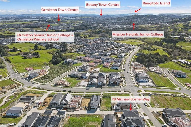 Photo of property in 78 Michael Bosher Way, Flat Bush, Auckland, 2019