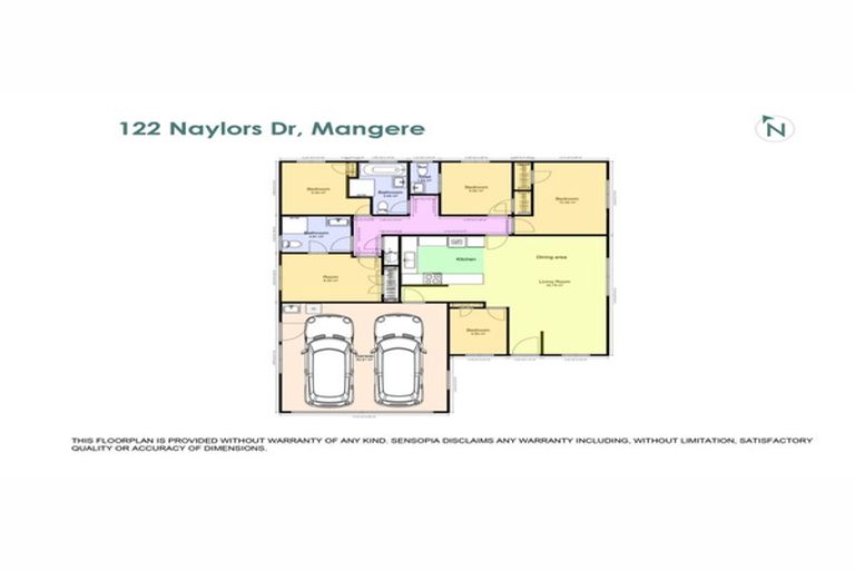Photo of property in 122 Naylors Drive, Mangere, Auckland, 2022