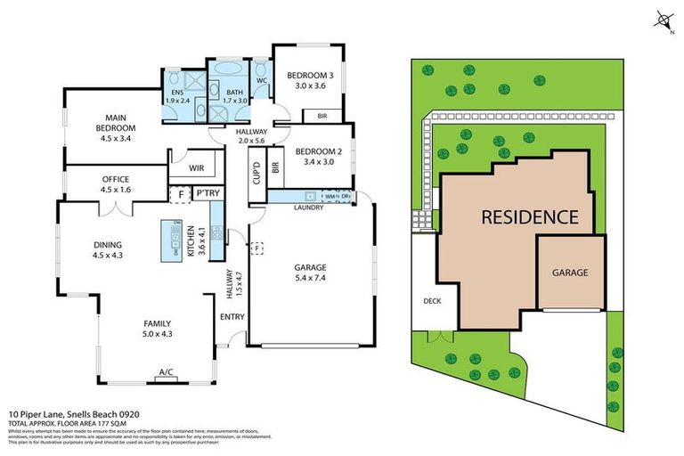 Photo of property in 10 Piper Lane, Snells Beach, 0920