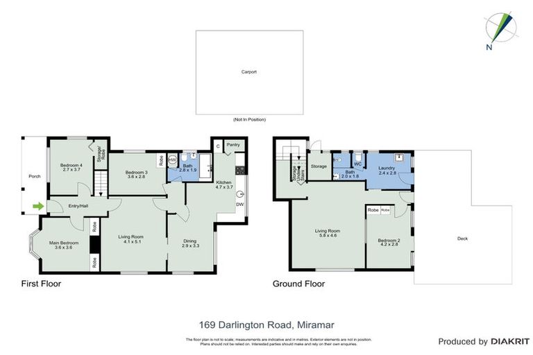 Photo of property in 169 Darlington Road, Miramar, Wellington, 6022