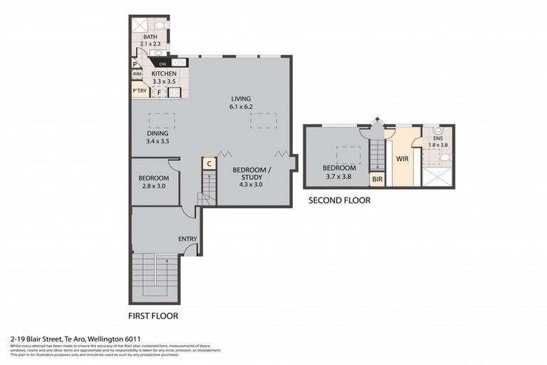 Photo of property in 2/19 Blair Street, Te Aro, Wellington, 6011