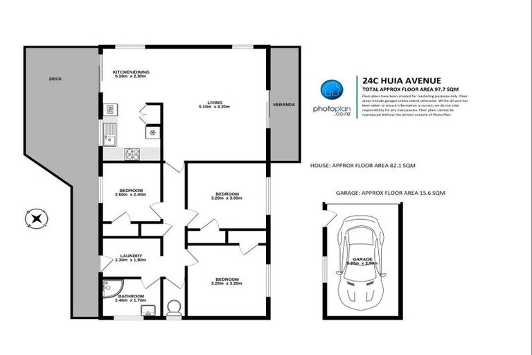 Photo of property in 24c Huia Avenue, Forest Lake, Hamilton, 3200