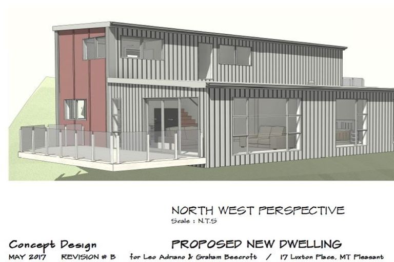 Photo of property in 17 Luxton Place, Mount Pleasant, Christchurch, 8081