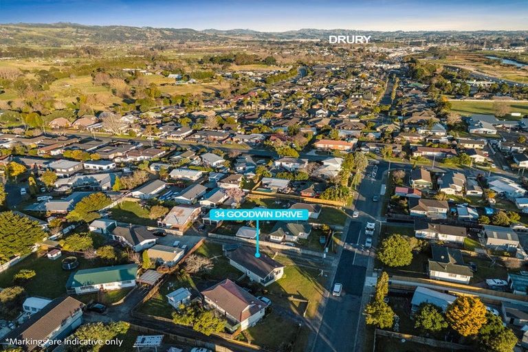 Photo of property in 34 Goodwin Drive, Rosehill, Papakura, 2113