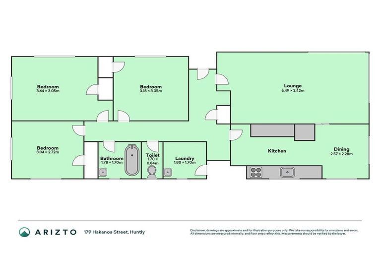 Photo of property in 179 Hakanoa Street, Huntly, 3700