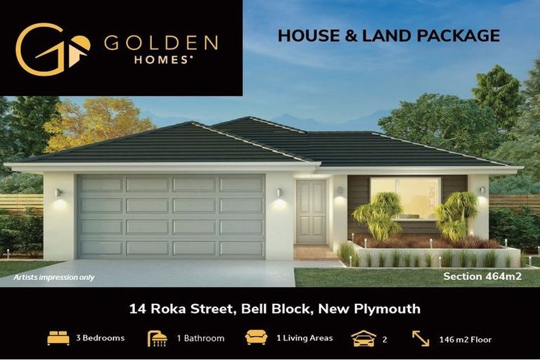 Photo of property in 14 Roka Street, Bell Block, New Plymouth, 4312