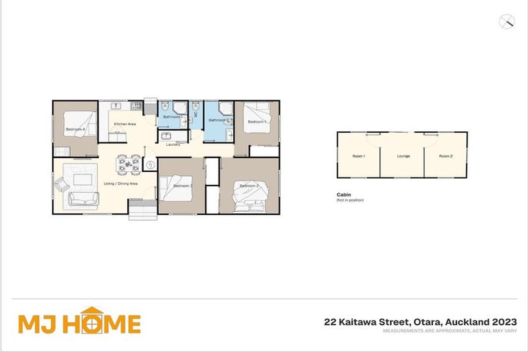 Photo of property in 22 Kaitawa Street, Otara, Auckland, 2023