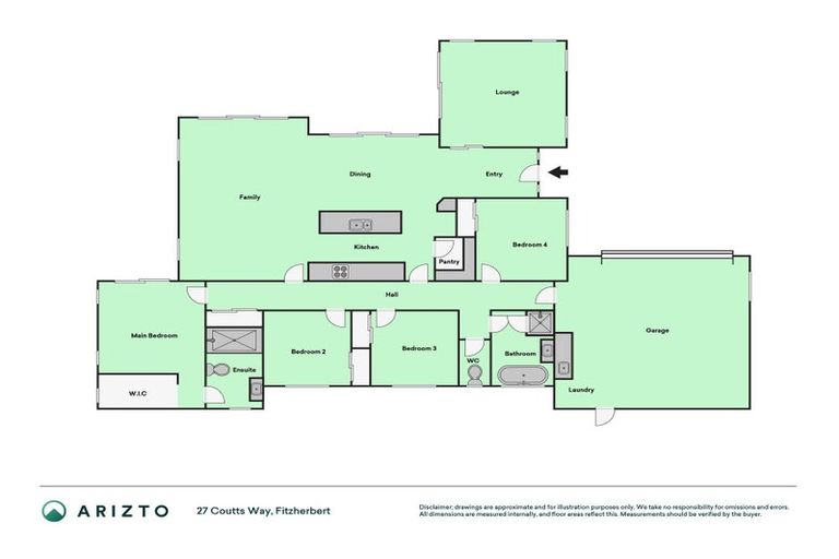 Photo of property in 27 Coutts Way, Fitzherbert, Palmerston North, 4410