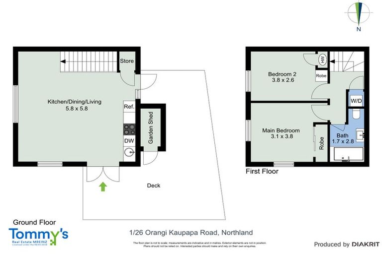 Photo of property in 1/26 Orangi Kaupapa Road, Northland, Wellington, 6012