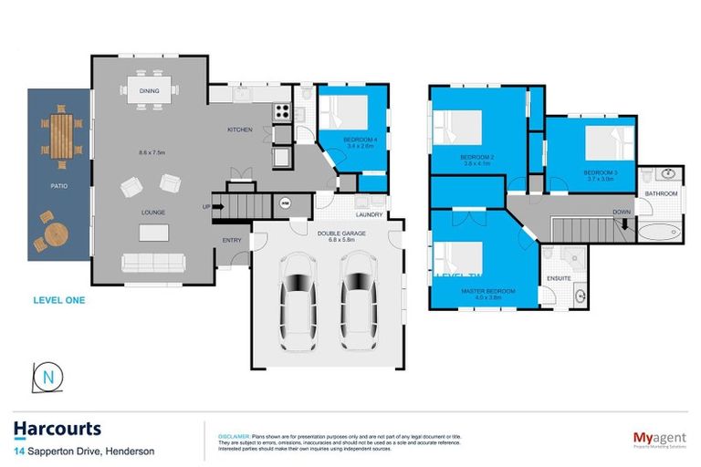 Photo of property in 14 Sapperton Drive, Henderson, Auckland, 0612