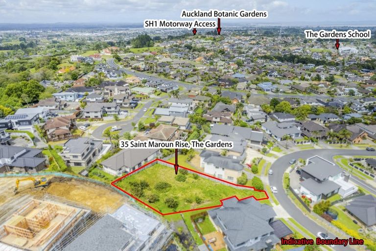 Photo of property in 35 Saint Maroun Rise, The Gardens, Auckland, 2105