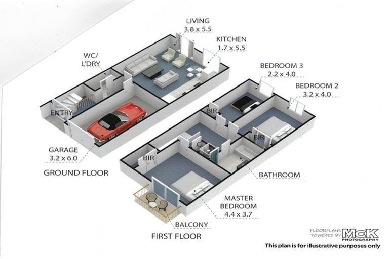 Photo of property in 3/38 Maratahu Street, Westown, New Plymouth, 4310