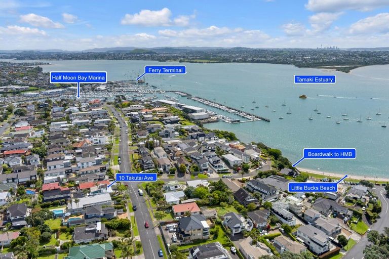 Photo of property in 10 Takutai Avenue, Bucklands Beach, Auckland, 2012