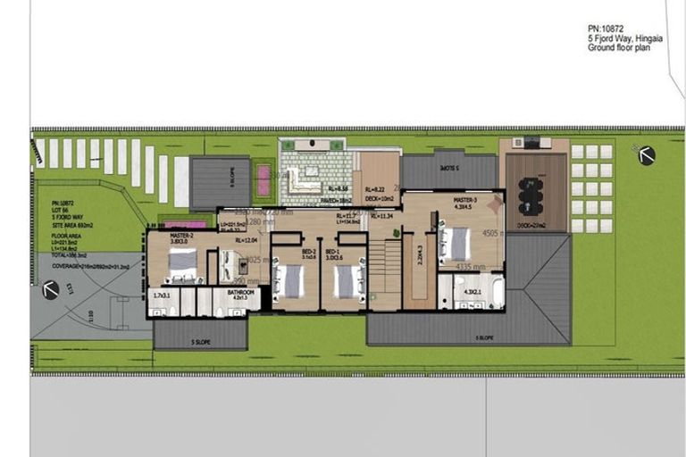 Photo of property in 5 Fjord Way, Karaka, Papakura, 2113