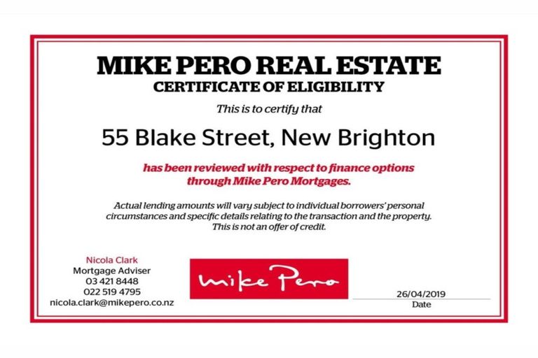 Photo of property in 55 Blake Street, New Brighton, Christchurch, 8061