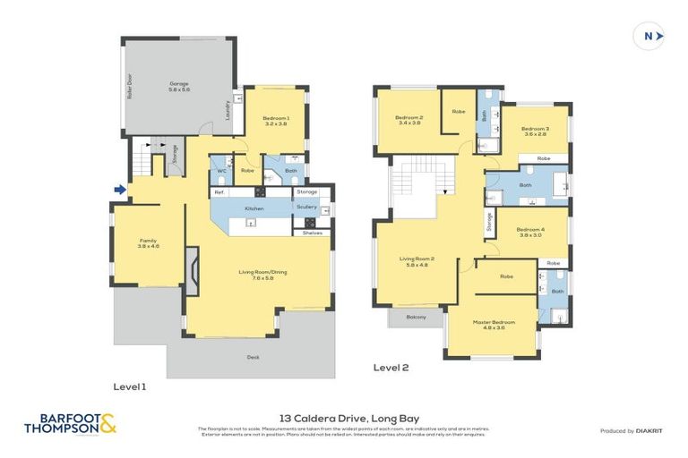 Photo of property in 13 Caldera Drive, Long Bay, Auckland, 0630