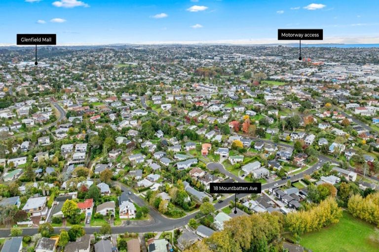 Photo of property in 18 Mountbatten Avenue, Hillcrest, Auckland, 0627