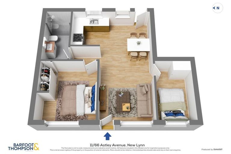 Photo of property in 11/66 Astley Avenue, New Lynn, Auckland, 0600