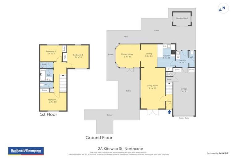 Photo of property in 11 James Evans Drive, Northcote, Auckland, 0627