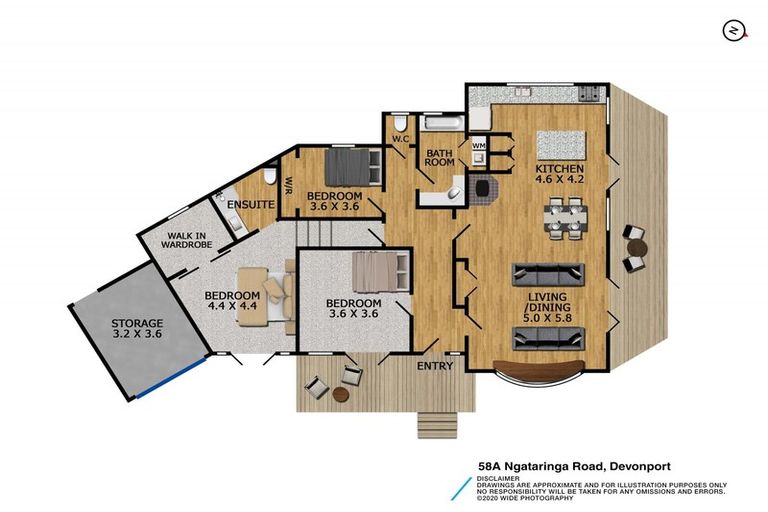 Photo of property in 1/58 Ngataringa Road, Devonport, Auckland, 0624