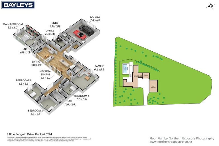 Photo of property in 2 Blue Penguin Drive, Kerikeri, 0294