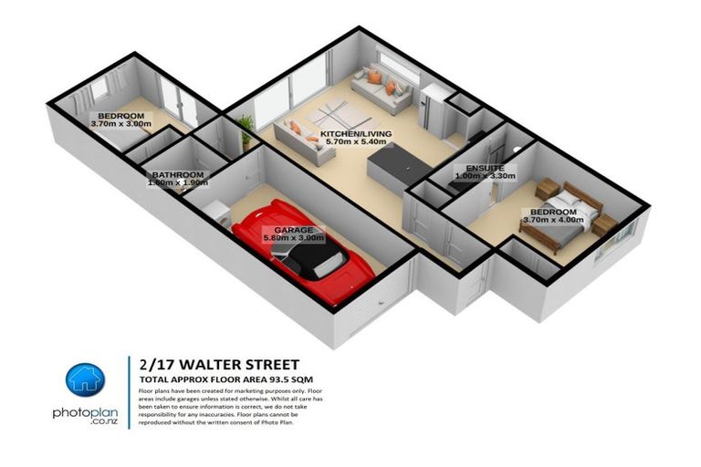 Photo of property in 2/17 Walter Street, Fairfield, Hamilton, 3214