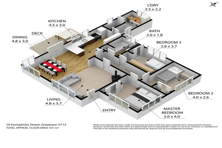 Photo of property in 19 Humphries Street, Greytown, 5712