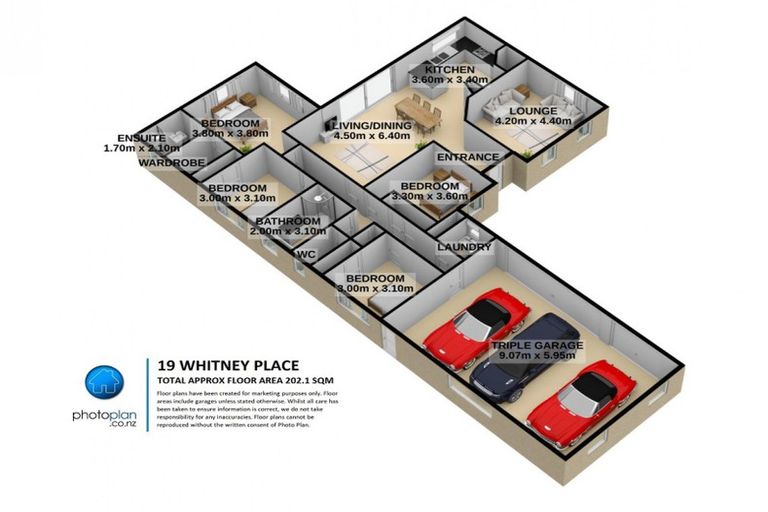 Photo of property in 19 Whitney Place, Rototuna North, Hamilton, 3210