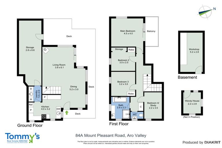 Photo of property in 84a Mount Pleasant Road, Aro Valley, Wellington, 6012