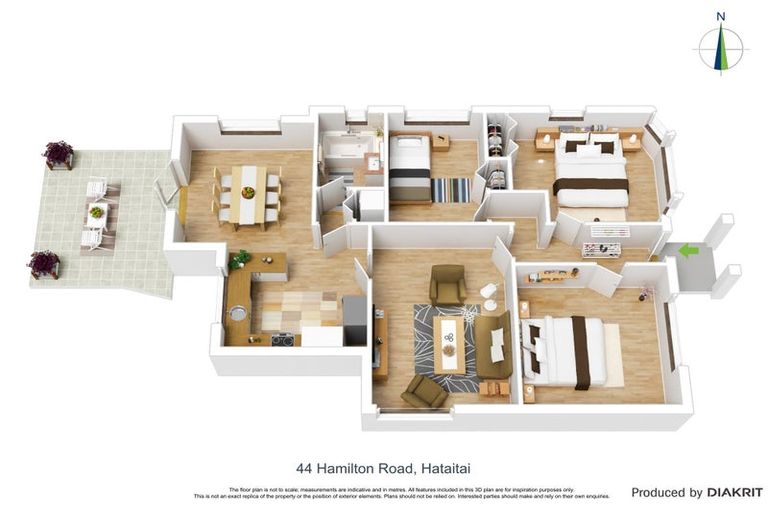 Photo of property in 44 Hamilton Road, Hataitai, Wellington, 6021